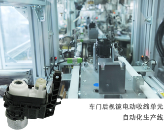 反光镜电动收缩单元自动化生产线